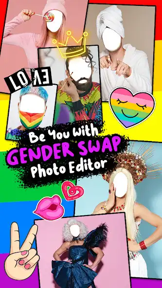 Play Gender swap photo editor  and enjoy Gender swap photo editor with UptoPlay