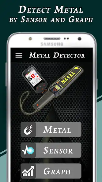 Play Genuine Metal Detector : Real Metal Finder App  and enjoy Genuine Metal Detector : Real Metal Finder App with UptoPlay