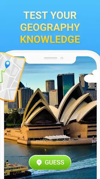 Play Geography Game－Quiz  Trivia as an online game Geography Game－Quiz  Trivia with UptoPlay