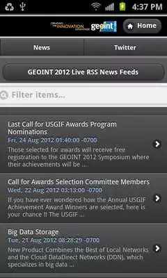 Play GEOINT 2012 Symposium