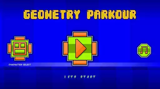 Play Geometry Parkour  and enjoy Geometry Parkour with UptoPlay