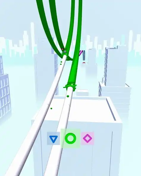 Play Geometry Rails 3D:Shape to Run  and enjoy Geometry Rails 3D:Shape to Run with UptoPlay