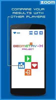 Play Geometryx - Hard Game