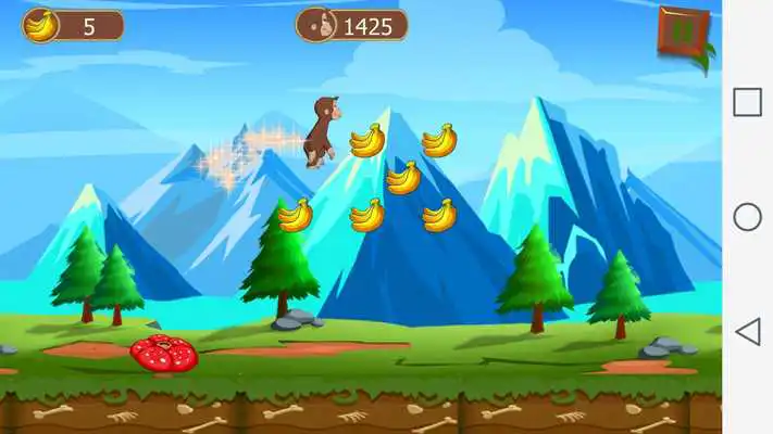 Play George Jungle Curious Run Adventure