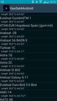 Play GeoSat4Android