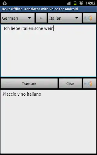 Play German - Italian Translator (Free)  and enjoy German - Italian Translator (Free) with UptoPlay