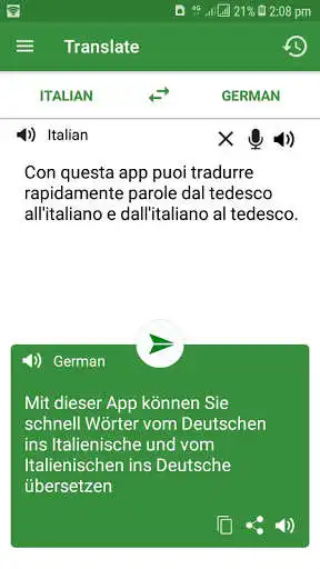 Play German - Italian Translator (Free) as an online game German - Italian Translator (Free) with UptoPlay