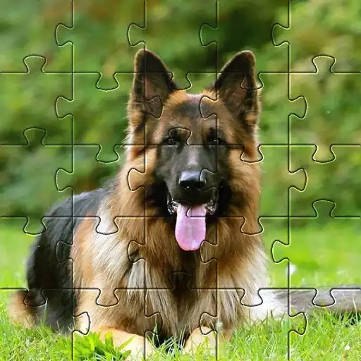 Play German Shepard Puzzles  Games APK