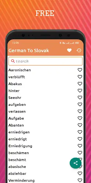 Play German To Slovak Dictionary Of  and enjoy German To Slovak Dictionary Of with UptoPlay