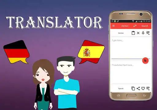 Play German To Spanish Translator