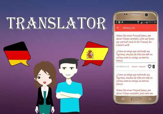 Play German To Spanish Translator