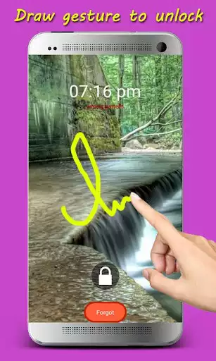 Play Gesture Lock Screen  and enjoy Gesture Lock Screen with UptoPlay