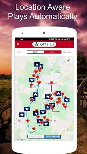 Play Gettysburg Battle Auto Tour as an online game Gettysburg Battle Auto Tour with UptoPlay