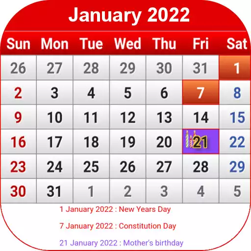 Play Ghana Calendar 2022 APK