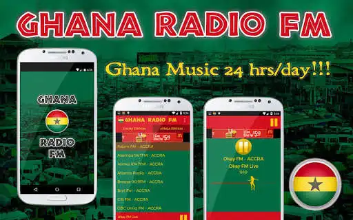 Play Ghana Radio FM as an online game Ghana Radio FM with UptoPlay