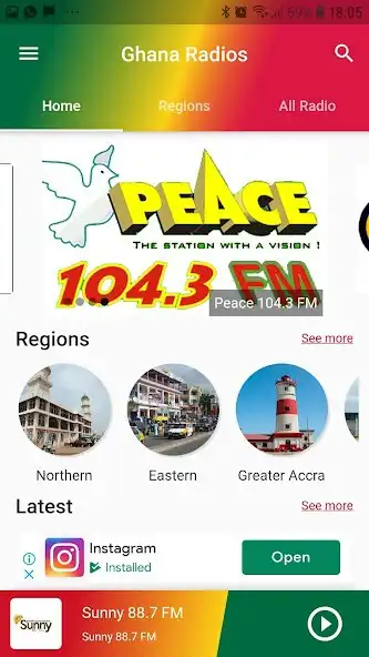 Play GHANA RADIOS (STATIONS) ONLINE as an online game GHANA RADIOS (STATIONS) ONLINE with UptoPlay