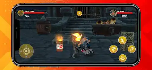 Play Ghost Fighter - Fighting Game as an online game Ghost Fighter - Fighting Game with UptoPlay