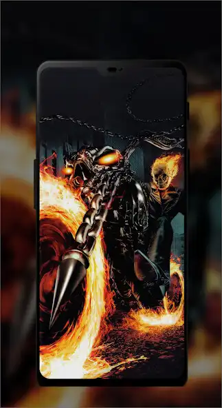 Play Ghost Rider Wallpaper 4k HD  and enjoy Ghost Rider Wallpaper 4k HD with UptoPlay