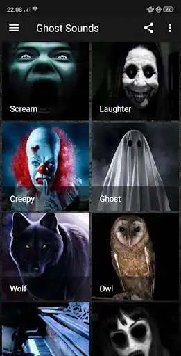 Play Ghost Sounds - Horror & Scary Ringtones  and enjoy Ghost Sounds - Horror & Scary Ringtones with UptoPlay