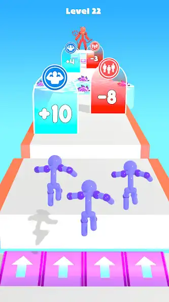 Play Giant Crowd Run as an online game Giant Crowd Run with UptoPlay