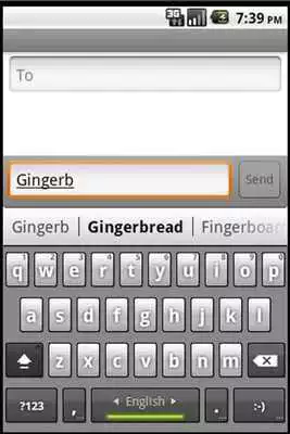 Play Gingerbread SenseMod Keyboard