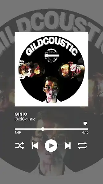 Play Ginio GildCoustic MP3 Offline  and enjoy Ginio GildCoustic MP3 Offline with UptoPlay