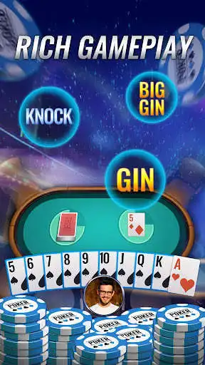 Play Gin Rummy Online -Poker texas as an online game Gin Rummy Online -Poker texas with UptoPlay