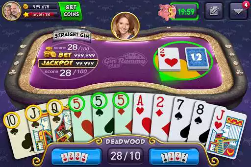 Play Gin Rummy Plus  and enjoy Gin Rummy Plus with UptoPlay