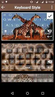 Play Giraffe Keyboard Theme