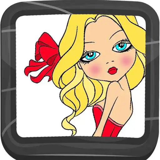 Free play online Girl Fashion Coloring Book  APK