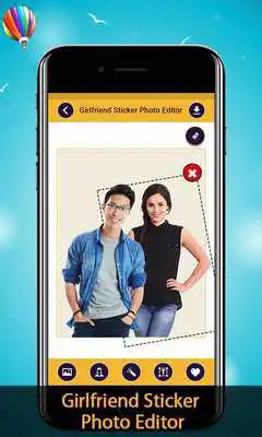 Play Girlfriend Sticker Photo Editor