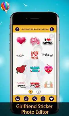 Play Girlfriend Sticker Photo Editor