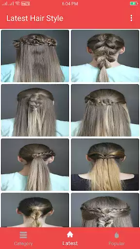 Play Girls Hairstyle Step by Step