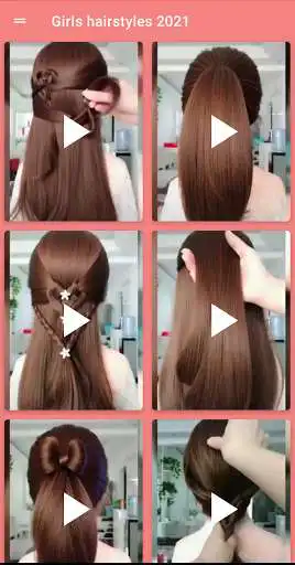 Play Girls Hairstyles Videos 2021  and enjoy Girls Hairstyles Videos 2021 with UptoPlay