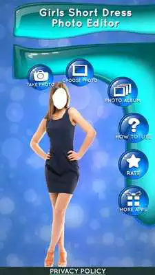 Play Girls Short Dress Photo Editor