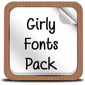 Free play online Girly Fonts Pack APK