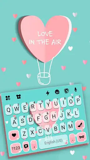 Play Girly Love Keyboard Background  and enjoy Girly Love Keyboard Background with UptoPlay