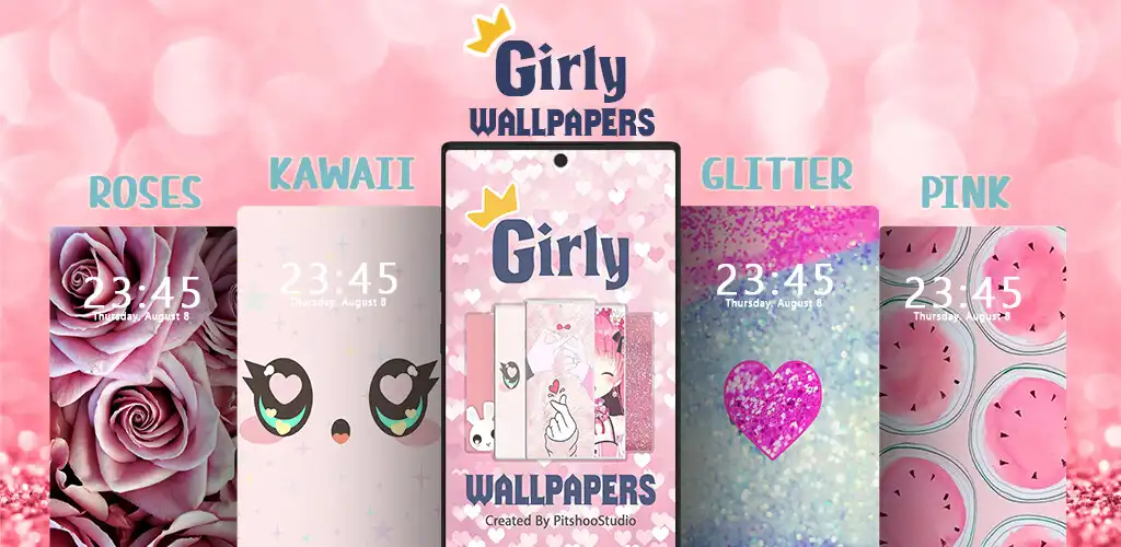 Play Girly Wallpapers 4K  and enjoy Girly Wallpapers 4K with UptoPlay