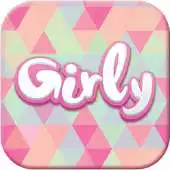 Free play online Girly Wallpapers Pattern Lock Screen APK