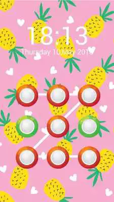 Play Girly Wallpapers Pattern Lock Screen