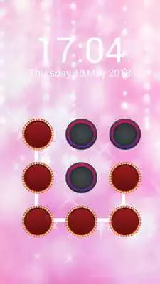 Play Girly Wallpapers Pattern Lock Screen