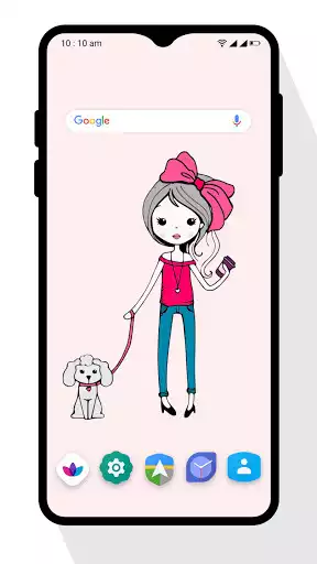 Play Girly Wallpapers as an online game Girly Wallpapers with UptoPlay