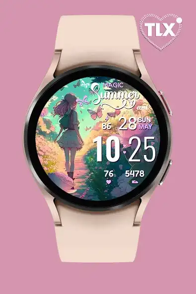 Play Girly Watch face  and enjoy Girly Watch face with UptoPlay