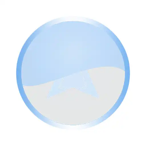 Play Glass Icons Blue APK