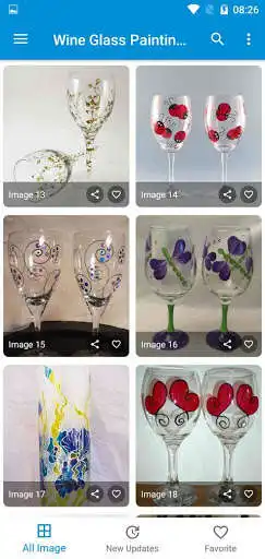 Play Glass Painting Ideas as an online game Glass Painting Ideas with UptoPlay