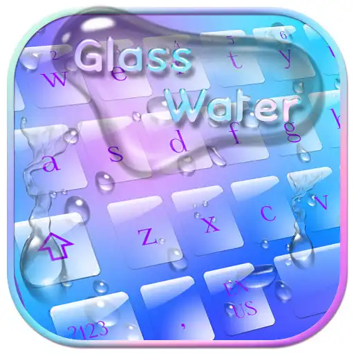 Play Glass Water Keyboard APK