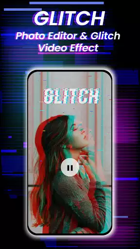 Play Glitch Photo Video Effect  and enjoy Glitch Photo Video Effect with UptoPlay