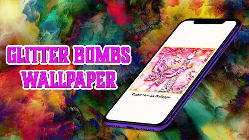 Play Glitter Bombs Wallpaper as an online game Glitter Bombs Wallpaper with UptoPlay