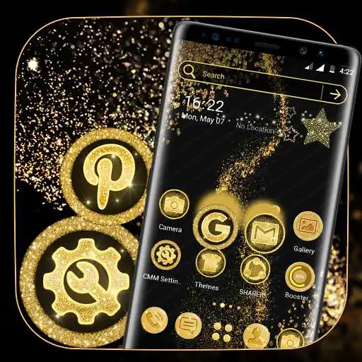 Play Glitter Launcher Theme APK