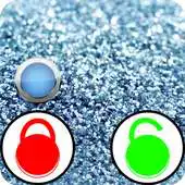 Free play online glitter lock screen slider APK